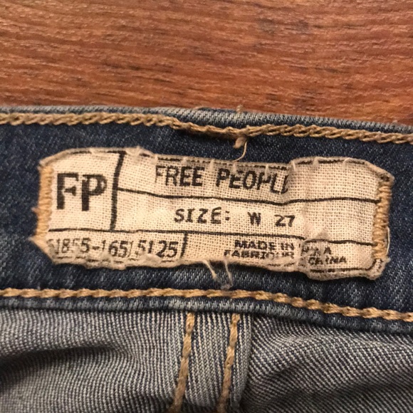 Free people cropped jeans - Picture 4 of 5